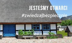 chałupa kmiecia w Zagrodzie Jamneńskiej od frontu