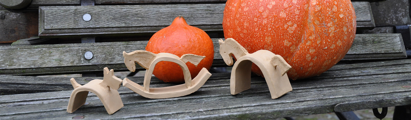 koniki wykonane po pierwszym wypale