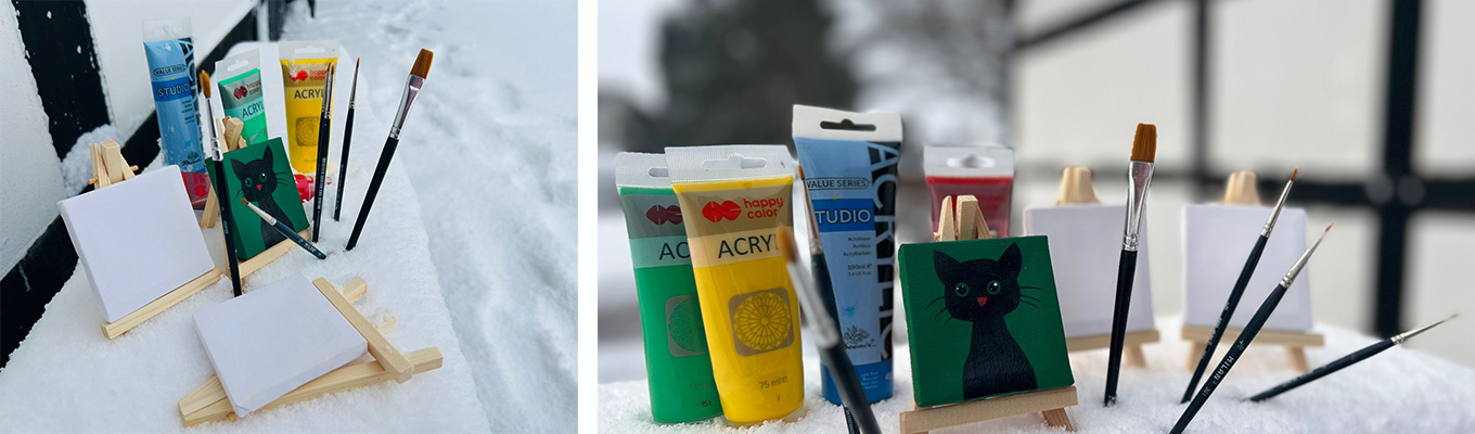 miniaturowe obrazki, propozycja warsztatów w zagrodzie